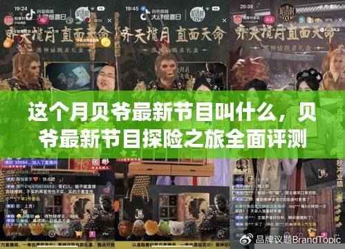 贝爷最新探险节目全面评测与介绍，揭秘本月新节目名称及精彩内容