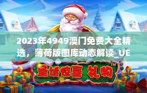 2023年4949澳门免费大全精选,薄荷版图库动态解读_UED395.25
