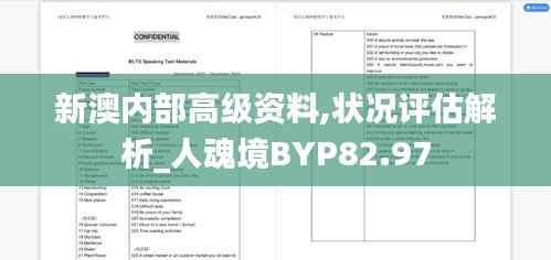 新澳内部高级资料,状况评估解析_人魂境BYP82.97
