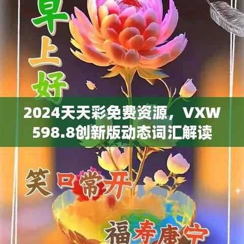 2024天天彩免费资源,VXW598.8创新版动态词汇解读