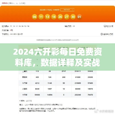 2024六开彩每日免费资料库,数据详释及实战版OBF829.49