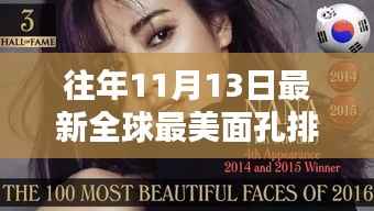 全球瞩目!最新全球最美面孔排行榜TOP惊艳揭晓,历年11月13日精选榜单呈现!