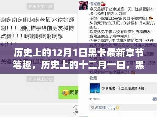 历史上的12月1日黑卡最新章节笔趣及其深远影响探讨