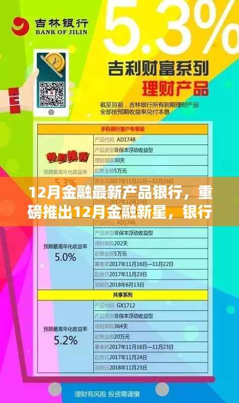重磅来袭!12月金融新星揭秘,银行最新产品一网打尽,不容错过!