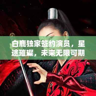 白鹿独家签约演员,星途璀璨,未来无限可期